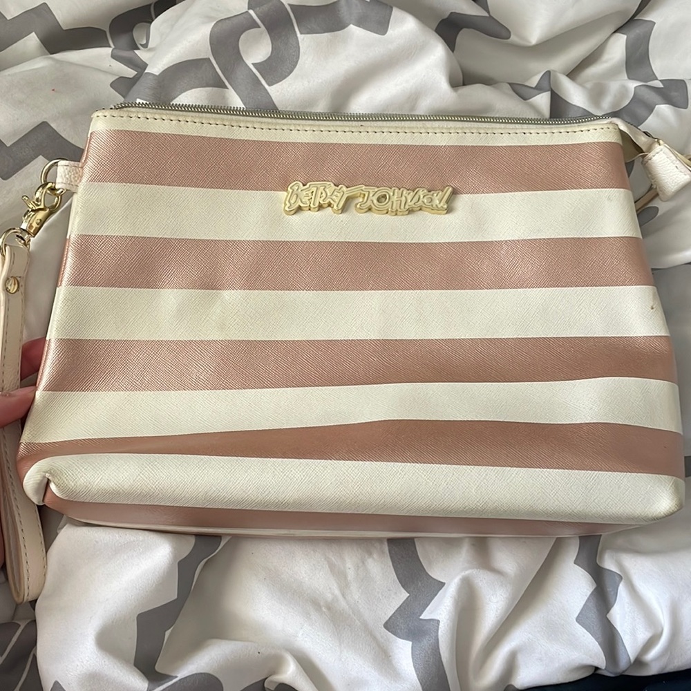 Betsey Johnson large clutch